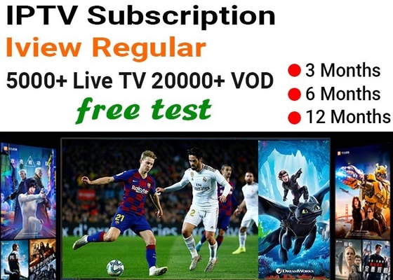 Iview Europe IPTV Subscription Free Test EPG 5000+ Live TV 20000+ VOD 18+ xxx