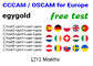 7 Lines CCCam Egygold Oscam For Portugal UK Spain Turkey Astra Hotbird Free Test